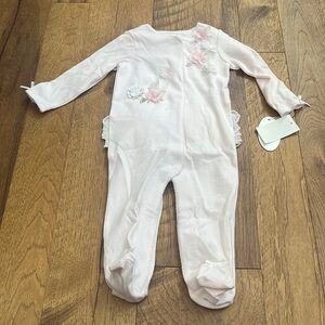NWT Miniclasix Girl’s Pink Footies Size 9M